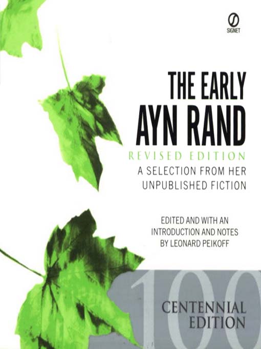 Title details for The Early Ayn Rand by Ayn Rand - Available